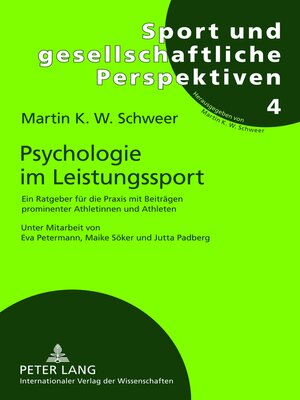 cover image of Psychologie im Leistungssport